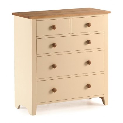 Jersey ivory paint 2 over 3 chest of drawers