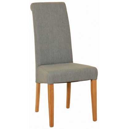 Light Grey Fabric Chair