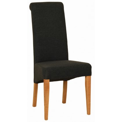 Lisbon Charcoal Fabric Chair
