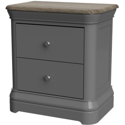 Normandy 2 Drawer Bedside