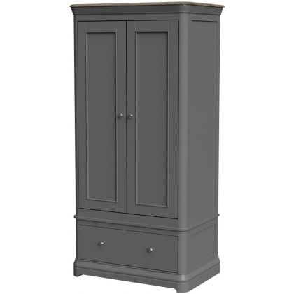 Normandy Double Wardrobe with Drawer