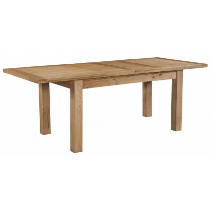 Bristol Oak 132-198 x 90 Dining Table & 2 Ext Leaves