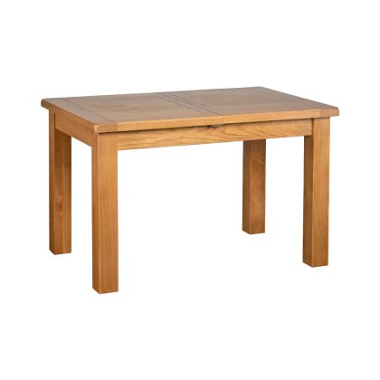 Oaken 120-153 x 80 Dining Table with 1 Extension Leaf