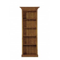 Raffles Dark Narrow 5 Shelf Bookcase