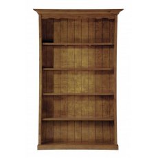 Raffles Dark Wide 5 Shelf Bookcase