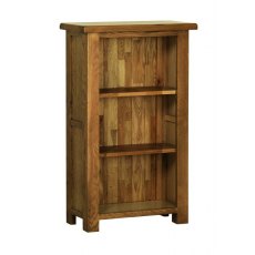 Riad Rustic Oak 3' Narrow Bookcase
