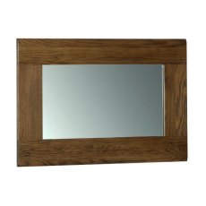 Riad Rustic Oak 90 x 60 Wall Mirror