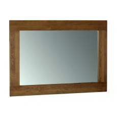 Riad Rustic Oak 130 x 90 Wall Mirror
