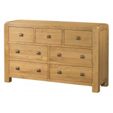 Avon Oak 3 Over 4 Chest of Drawers