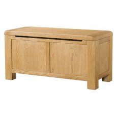 Avon Oak Blanket Box