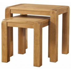 Avon Oak Nest of Tables