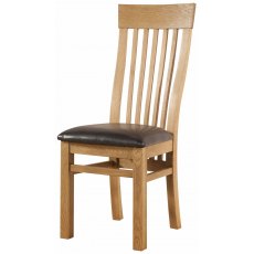 Avon Oak Curved Back Chair