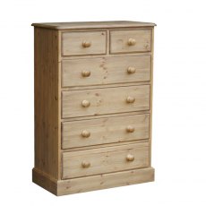 Woodies Pine Cottage 2 + 4 Chest of Drawers