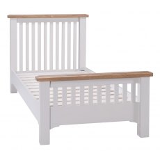 Fleur grey paint 3'0" bed frame