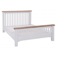 Fleur grey paint 4'6" bed frame