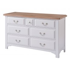 Fleur grey paint 3 over 4 wide chest