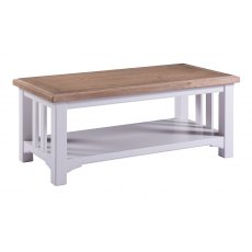 Fleur grey painted coffee table