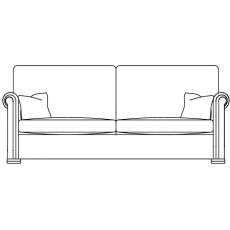 Duresta Waldorf 3 Seat Sofa (2 seat cushions)