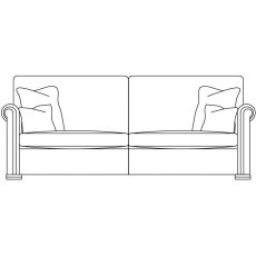 Duresta Waldorf Grand Sofa - Split Frame