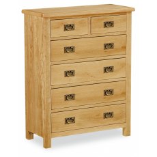 Countryside Lite 2+4 Chest of Drawers