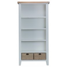 Newlyn Large Bookcase (Grey Finish)