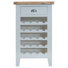 Newlyn Wine Cabinet (Grey Finish)