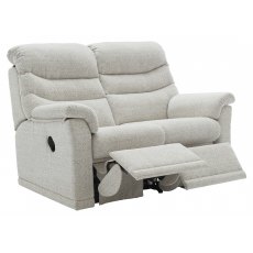 G Plan Malvern Recliner 2 Seater Sofa - Fabric