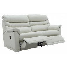 G Plan Malvern Recliner 3 Seater Sofa (2 cushions) - Leather