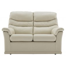 G Plan Malvern Fixed 2 Seater Sofa - Leather