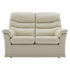 G Plan Malvern Fixed 2 Seater Sofa - Leather