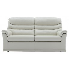 G Plan Malvern Fixed 3 Seater Sofa (2 cushions) - Leather