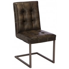 Old Country Patchwork Chair - Brown