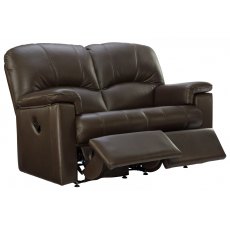 G Plan Chloe Recliner 2 Seater Sofa - Leather