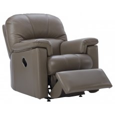 G Plan Chloe Small Recliner Armchair - Leather