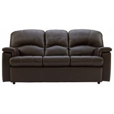 G Plan Chloe Fixed 3 Seater Sofa - Leather
