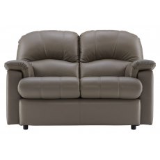 G Plan Chloe Small Fixed 2 Seater Sofa - Leather