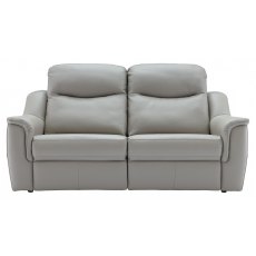 G Plan Firth 3 Seater Fixed Sofa - Leather