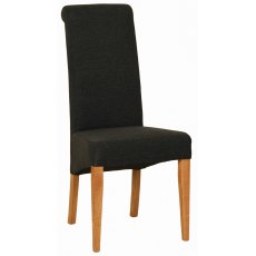 Lisbon Charcoal Fabric Chair