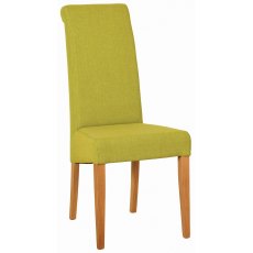 Lisbon Lime Fabric Chair