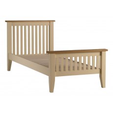 Jersey ivory paint 3'0" bed frame