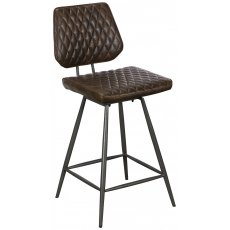 Old Country Dalton Bar Stool - Dark Brown