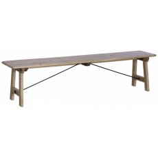 Outback reclaimed timber 186cm bench