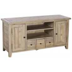 Outback reclaimed timber TV unit
