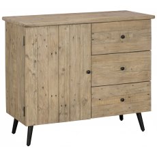 Outback reclaimed timber 1 door/3 drawer sideboard