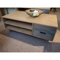 #Frontier Coffee Table with Drawer