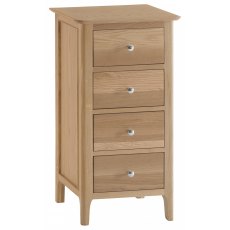 Borg 4 Drawer Narrow Chest