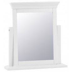 Limoges White Trinket Mirror