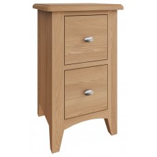 Omega Natural Small Bedside Cabinet