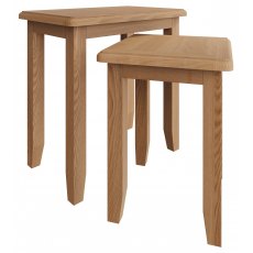 Omega Natural Nest of 2 Tables