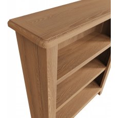 Omega Natural Small Wide Bookcase